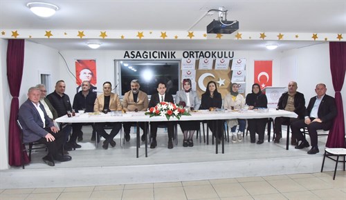 AŞAĞIÇİNİK ORTAOKULU HALK OYUNLARI KURSU ZİYARETİ