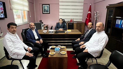 KAYMAKAMIMIZ GÖKÇ.E KARAOĞLAN YATILI KUR'AN KURSUNU ZİYARET ETTİ.
